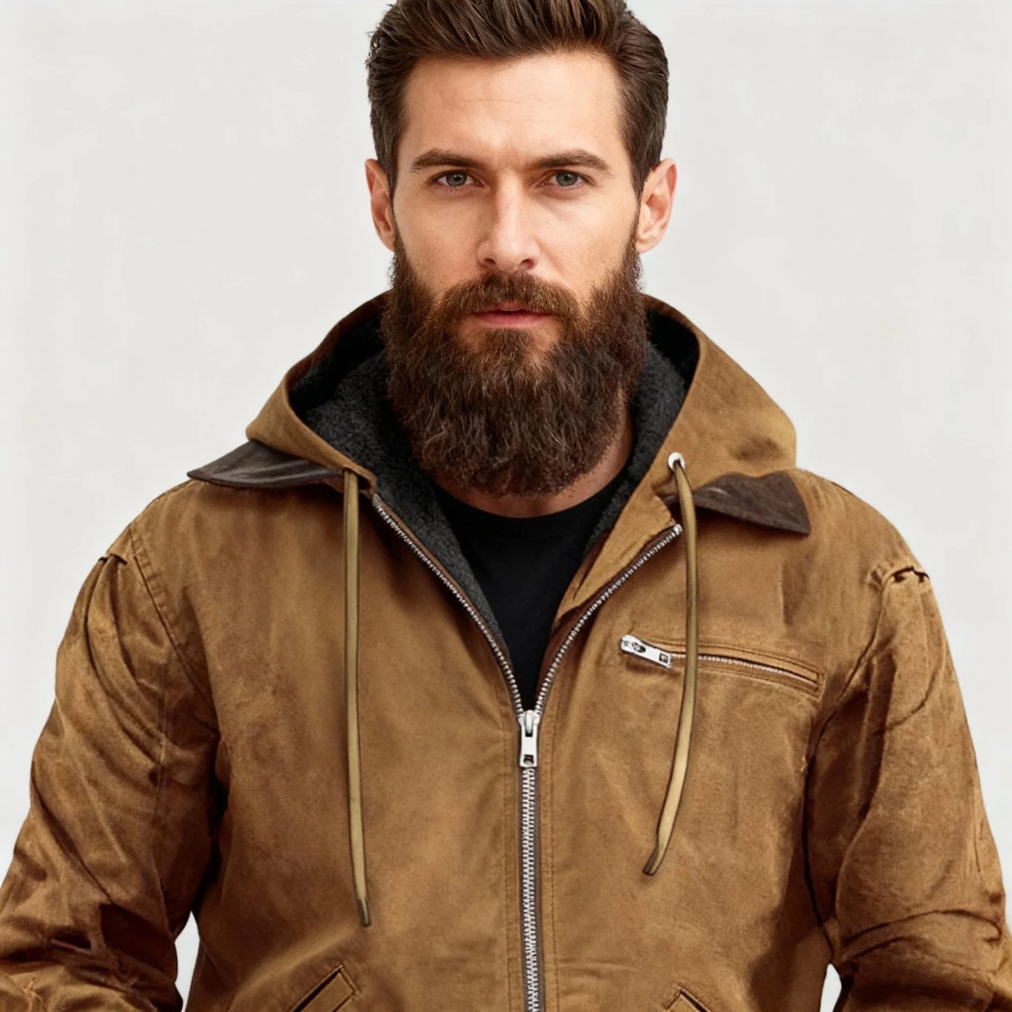 Matteo | Felpa Sherpa con Zip Integrale